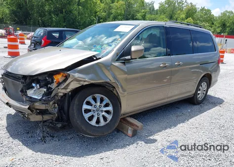 2009 Honda Odyssey Ex-L z USA, uszkodzony, nr VIN 5FNRL38719B404246
